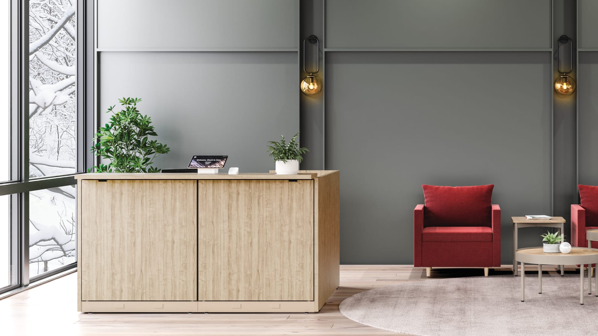 Abound-West Hill Reception Desk