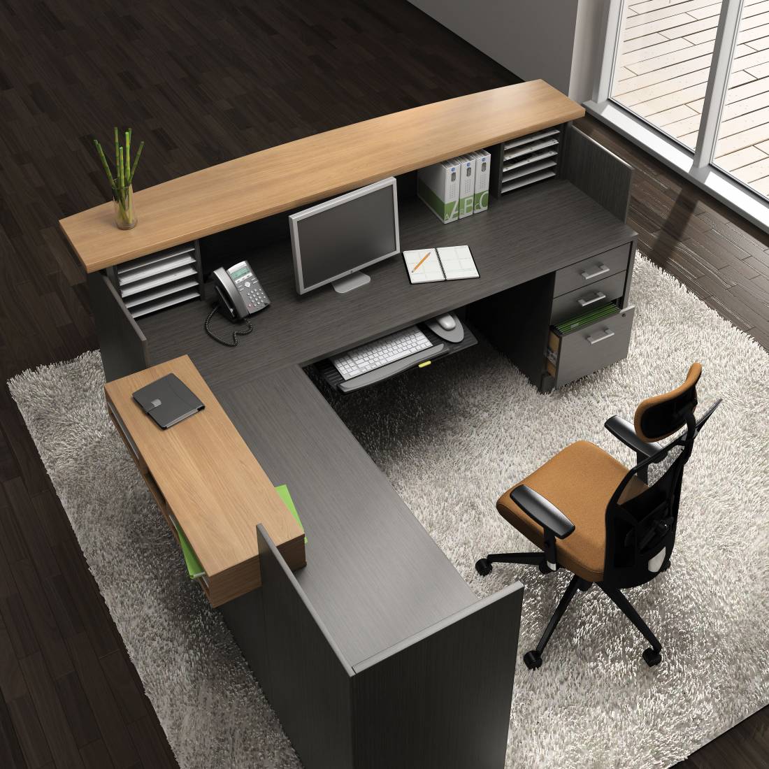 Zira Series Reception Desk